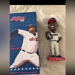 C.C. Sabathia Cleveland Indians bobblehead